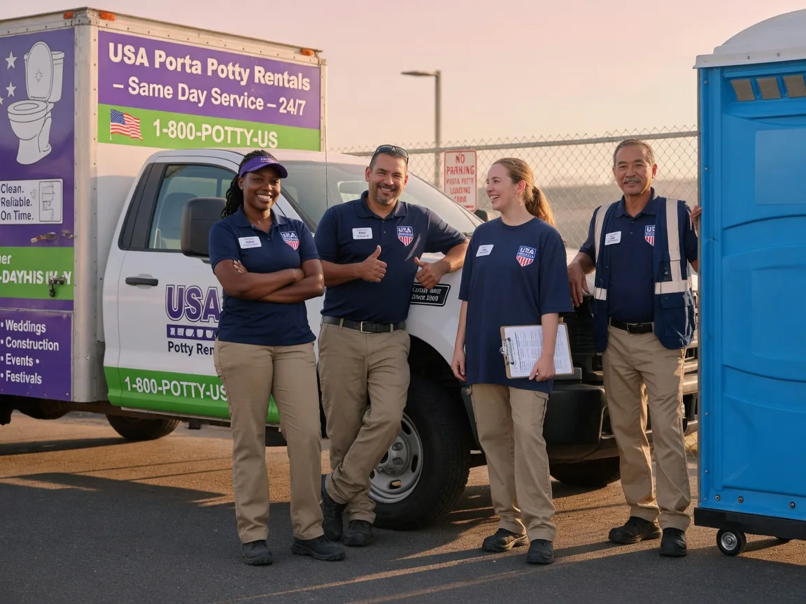 Porta Potty Rental company in Clarksburg, MD